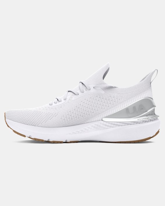 Men's UA Shift Running Shoes in White image number 1